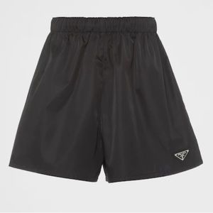 Womens Prada nylon shorts.
